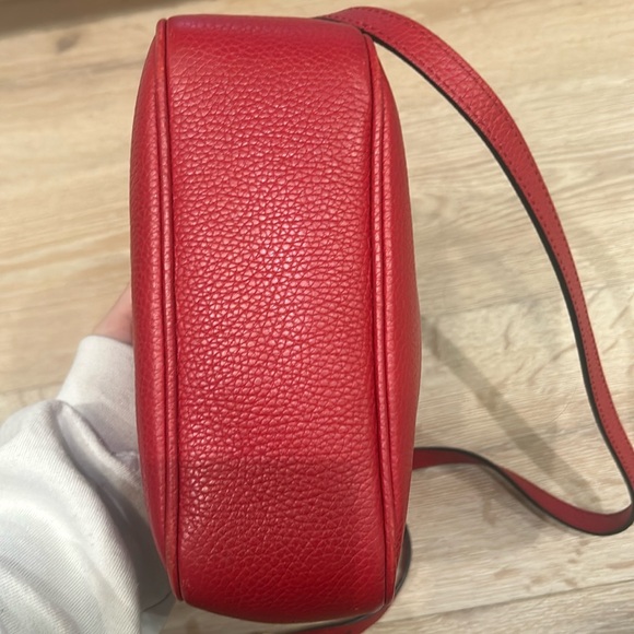 ONE DAY SALE!!!! Gucci authentic soho disco bag red leather - Picture 12 of 16